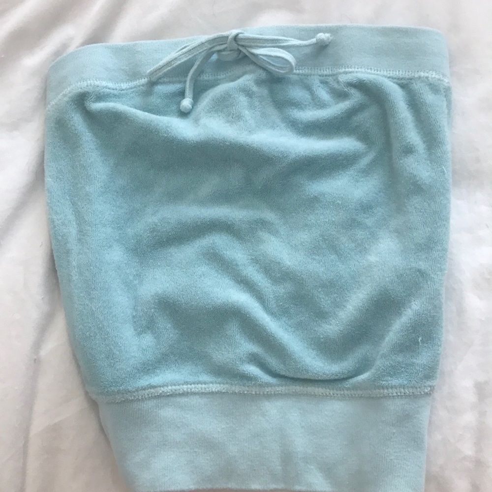 JUICY COUTURE Baby Blue Tube Top